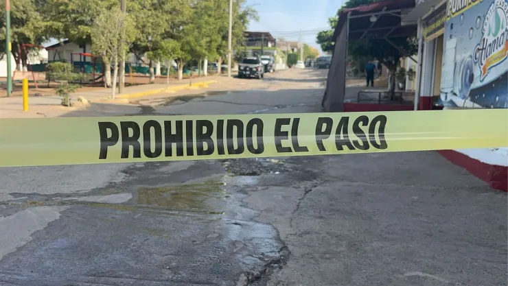 Atacan a balazos base policiaca en Los Huizaches.jpg