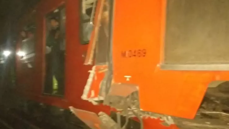 Choque de trenes en el metro de la CDMX deja un muerto y lesionados