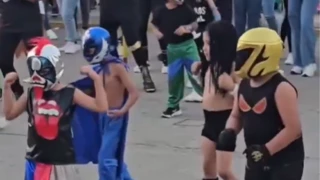 VIDEO Preescolar en Oaxaca se vuelve tendencia con bailable de Lucha Libre.png