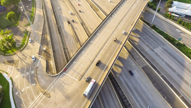 Autopista en Texas