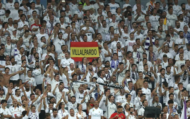 La afición del Real Madrid fue analizada por la IA