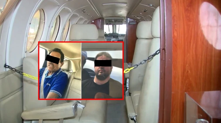 “El Mayo” Zambada y Joaquín Guzmán López: así es el avión donde fueron detenidos.