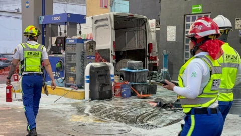 Una persona herida tras flamazo en gasolinera en la alcaldía Cuauhtémoc, CDMX