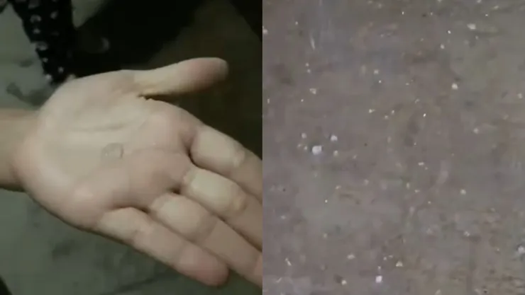 Granizo en Culiacán, 5 de agosto de 2025