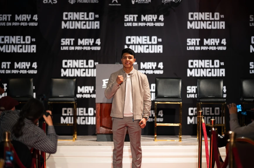 Conferencia de prensa oficial Canelo Álvarez vs Jaime Munguía