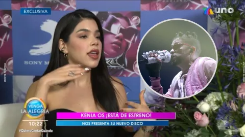 Kenia Os revela que le encantaría colaborar con Bad Bunny.