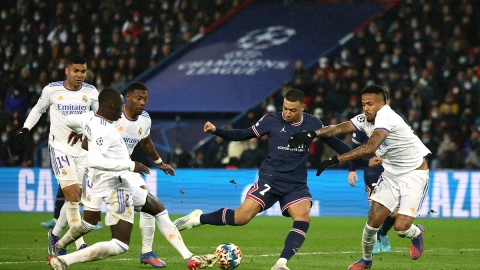 Mbappe Real Madrid PSG Champions League