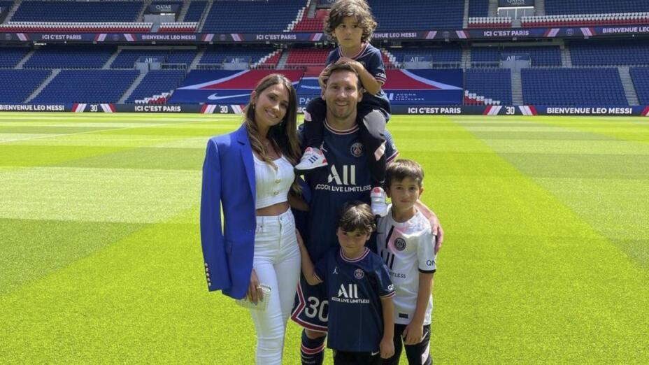 Thiago, Mateo y Ciro hijos de Messi..jpeg
