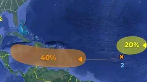 Zonas de baja presión ocasionan lluvias en Quintana Roo; clima hoy en Cancún 03 septiembre.j