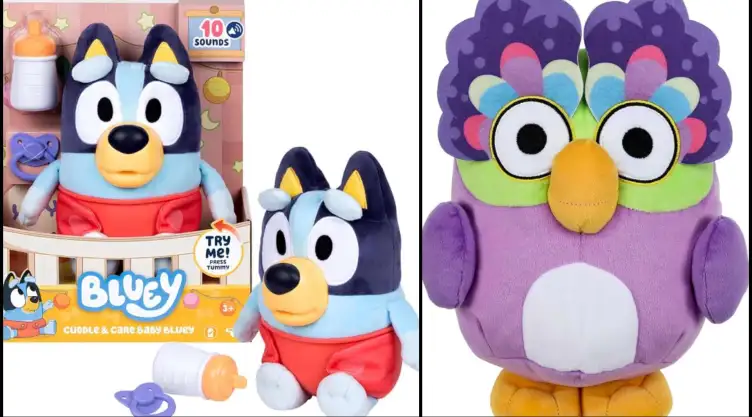 juguetes de bluey niños 3-5 socializar hacer amigos