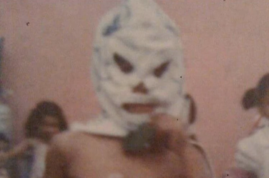 Luchador Drago, cuando era niño