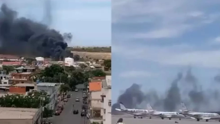Jet privado se estrelló en Venezuela
