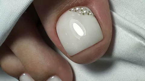 uñas para pies perlas semana santa 2026