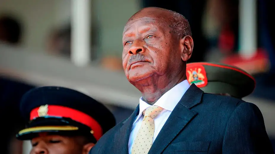 El presidente de Uganda, Yoweri Museveni