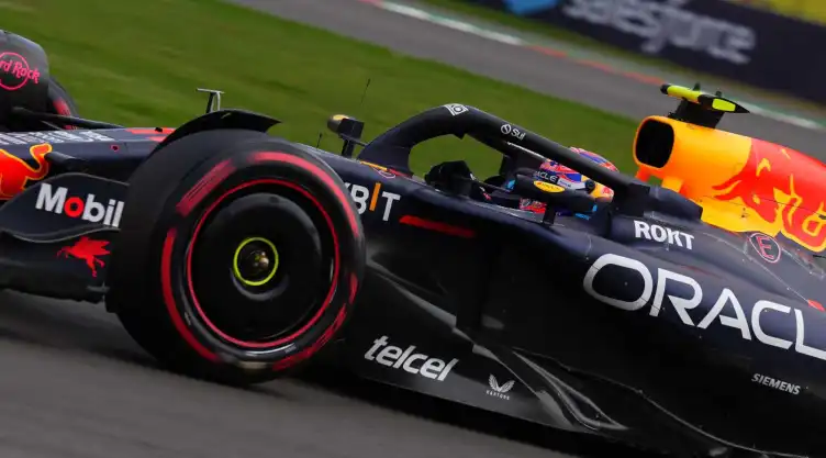 Checo Pérez Christian Horner Red Bull Racing
