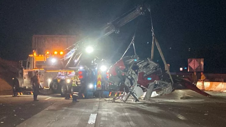 Accidente en Highway 50: helicóptero médico cae y deja a tres personas en condición crítica