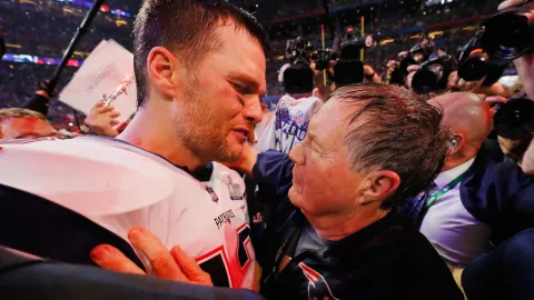 Tom Brady y Bill Bellichick