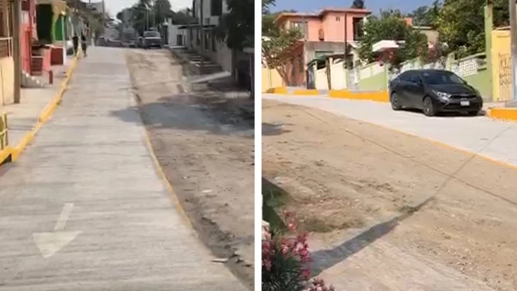 tampico pavimento calle