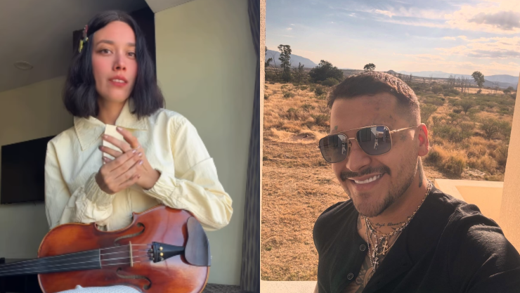 Esmeralda Camacho publica nostálgicos videos junto a Christian Nodal