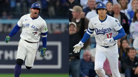 George Springer y Shohei Ohtani buscarán dar la cara por sus equipos en la Serie Mundial 2025