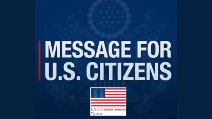Alertas Consulado de Estados Unidos por incendios de vehículos en Baja California