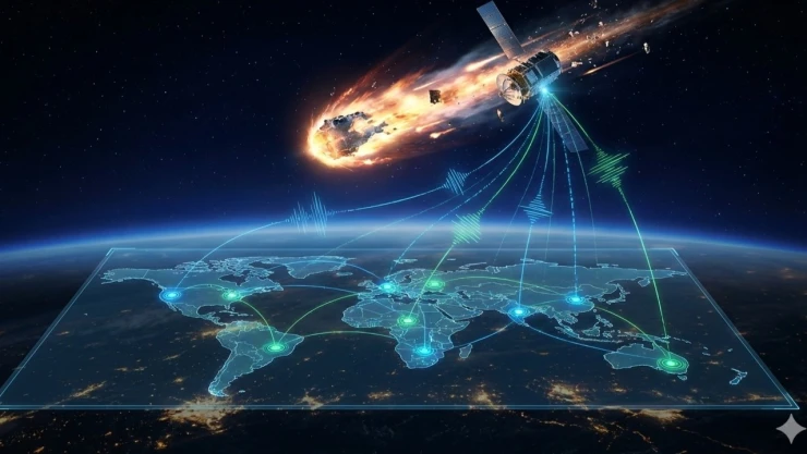 Científicos descubren cómo predecir la caída de basura espacial con redes sísmicas