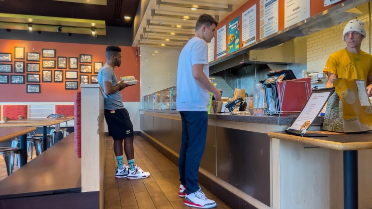 El restaurante mexicano Qdoba