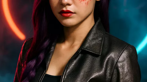 Como sería Rumi de Kpop Demon Hunters en la vida real según la ia