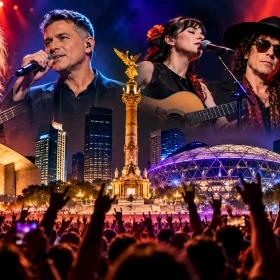 De Iron Maiden a Alejandro Sanz: Lista de conciertos de octubre en CDMX 2026