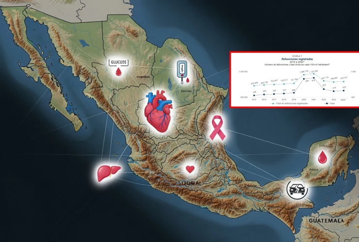 Defunciones se disparan en 2024: Estas son las principales causas de muertes en México