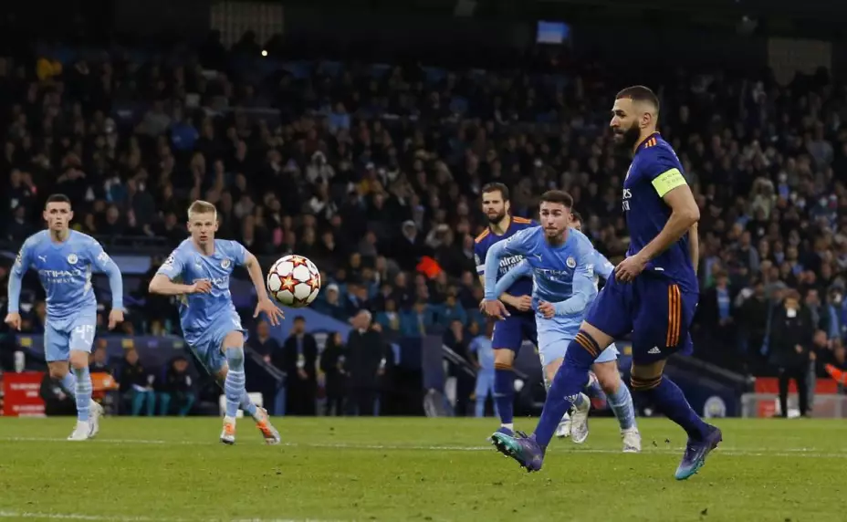 Manchester City vs Real Madrid Champions League