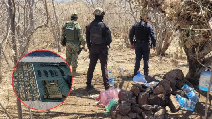Michoacán: Descubren tres “mini campamentos” del narco en Apatzingán