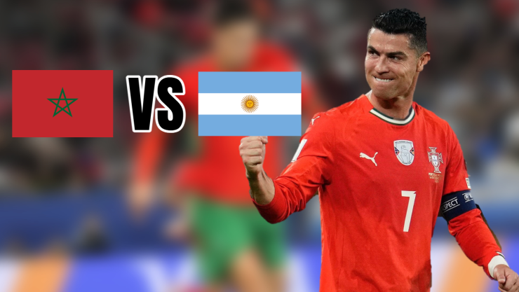 El video de Marruecos - Argentina que dio la vuelta al mundo por el parecido a Cristiano Ronaldo