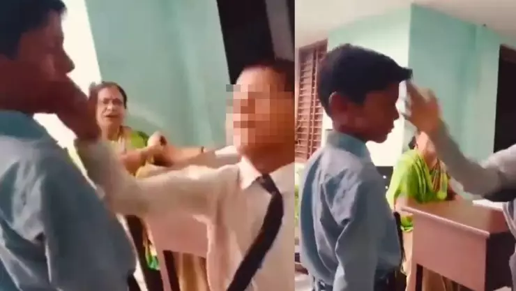 VIDEO: Maestra le pide a sus alumnos que golpeen a su compañero
