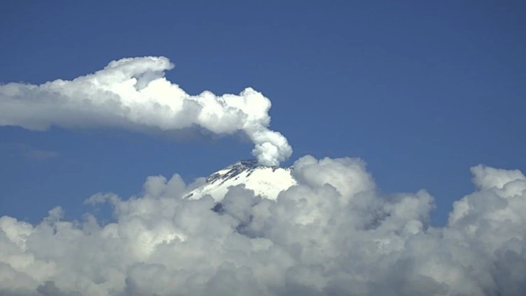 volcán Popocatépetl hoy 20 de julio