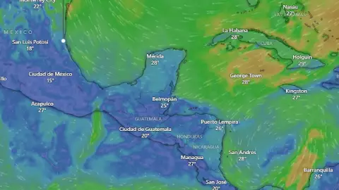 Clima hoy en Yucatán 3 de noviembre de 2024_ Posible ciclón provocará fuertes lluvias en Mérida hoy