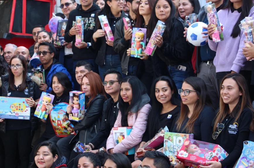 El área de compras en Grupo Salinas también puso su granito de arena