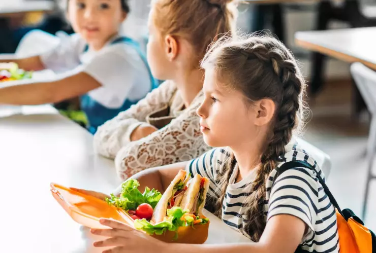 alimentación saludable en escuelas