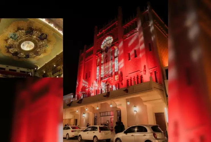 Pintura del plafón del teatro Isauro Martínez; quién lo pintó qué significa.jpg