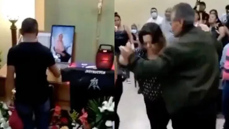 ¡Se armó el bailongo! Familiares bailan en un funeral como último deseo del difunto
