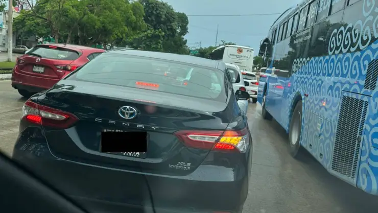 FOTOS_ Choques múltiples sobre la 60 provoca intenso tráfico, toma precauciones al respecto