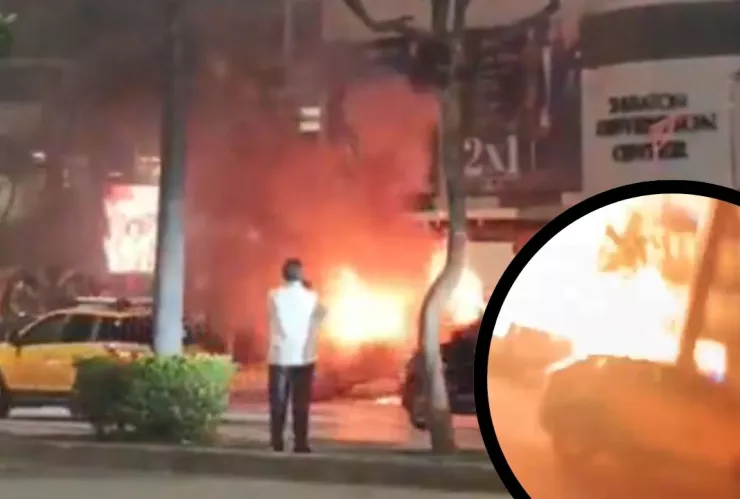Explosión de camioneta en Guayaquil deja víctimas y daños en zona financiera