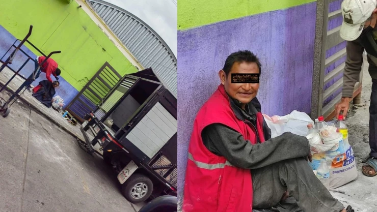 Barbero regala cortes a personas sin hogar en Veracruz.