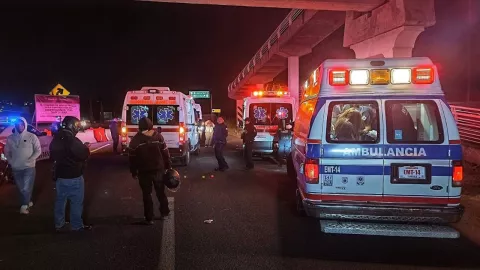Conductores sobreviven tras accidente sobre la carretera Vía Corta Puebla–Chiautempan; reportan múltiples lesionados
