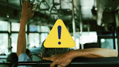 Así es el nuevo modo de robo en Transporte Público