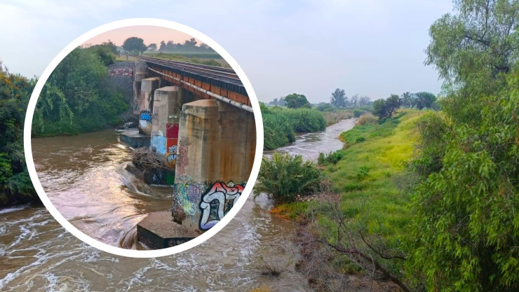 nivel del río Laja en Celaya 2026
