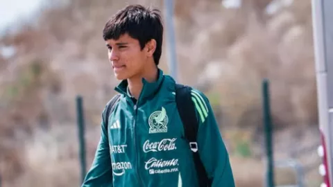 Diego Ochoa con la Selección Mexicana Sub-20