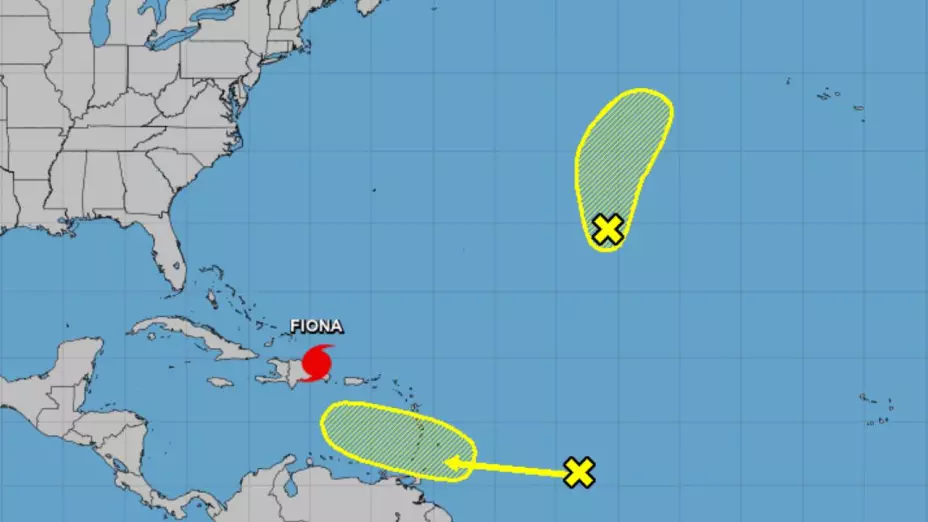 Vigilan zona de baja presión y onda tropical en el Atlántico