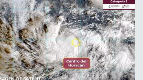 Narda huracán categoría 2