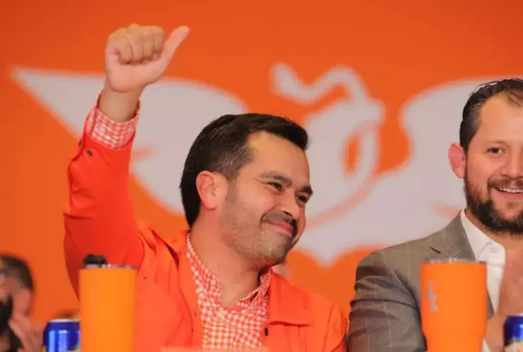Jorge Álvarez Máynez fue candidato presidencial en las elecciones 2024.